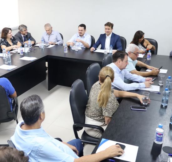 ACIBALC participa de reunião com prefeito e entidades sobre a Estação de Tratamento de Esgoto