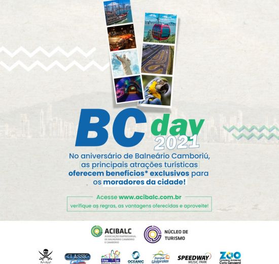 BC DAY 2021 promove entradas gratuitas e descontos especiais em equipamentos turísticos no aniversário da cidade