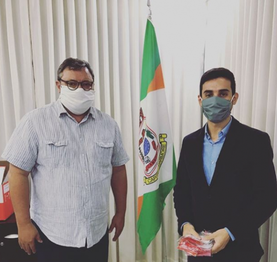 Enfrentamento do COVID: Coordenador do Núcleo de Empresários de Camboriú participa de reunião com o prefeito do município
