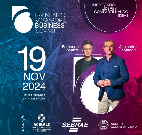 Fernando Seabra e Alexandre Espindola palestram em evento de inovação promovido pela Acibalc em novembro