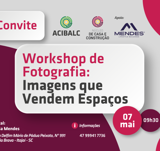 Núcleo de Casa e Construção promove workshop de fotografia 